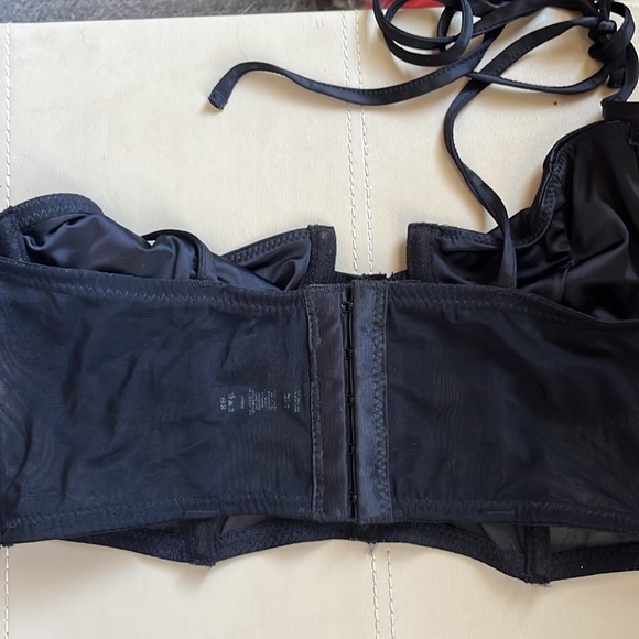 Black tie corset - Picture 6 of 7